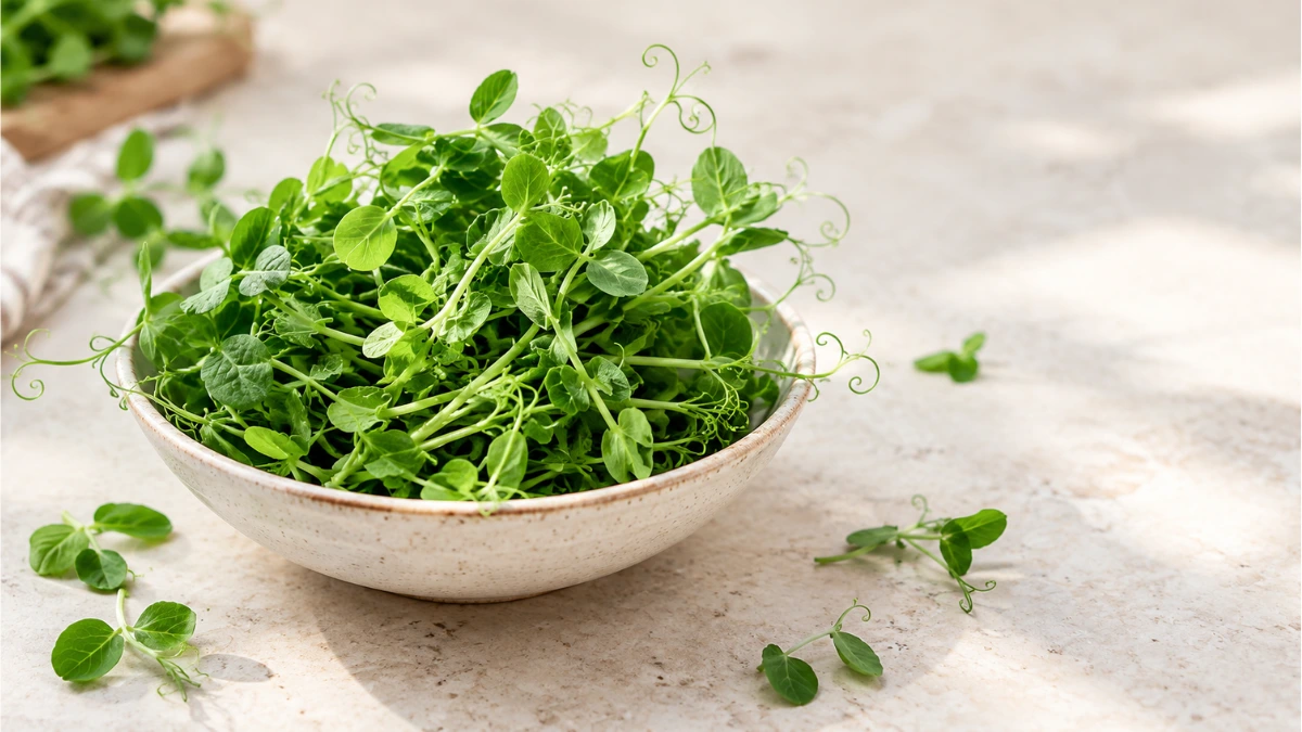 Pea Shoots: Nutrition, Benefits & Easy Ways to Eat Them