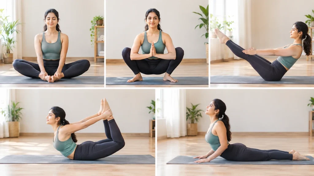 Five beginner-friendly yoga poses for PCOD and PCOS
